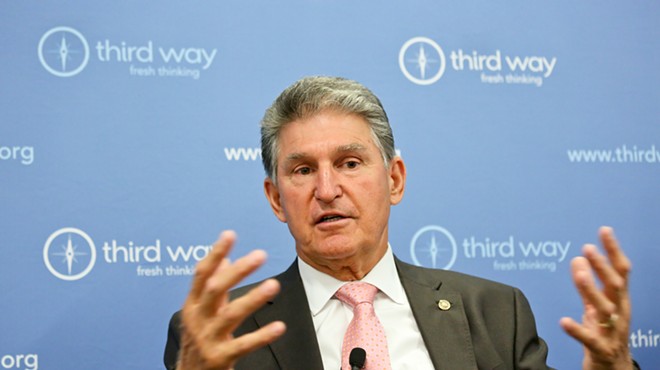 More important: What to do about the problem Manchin refuses to see?