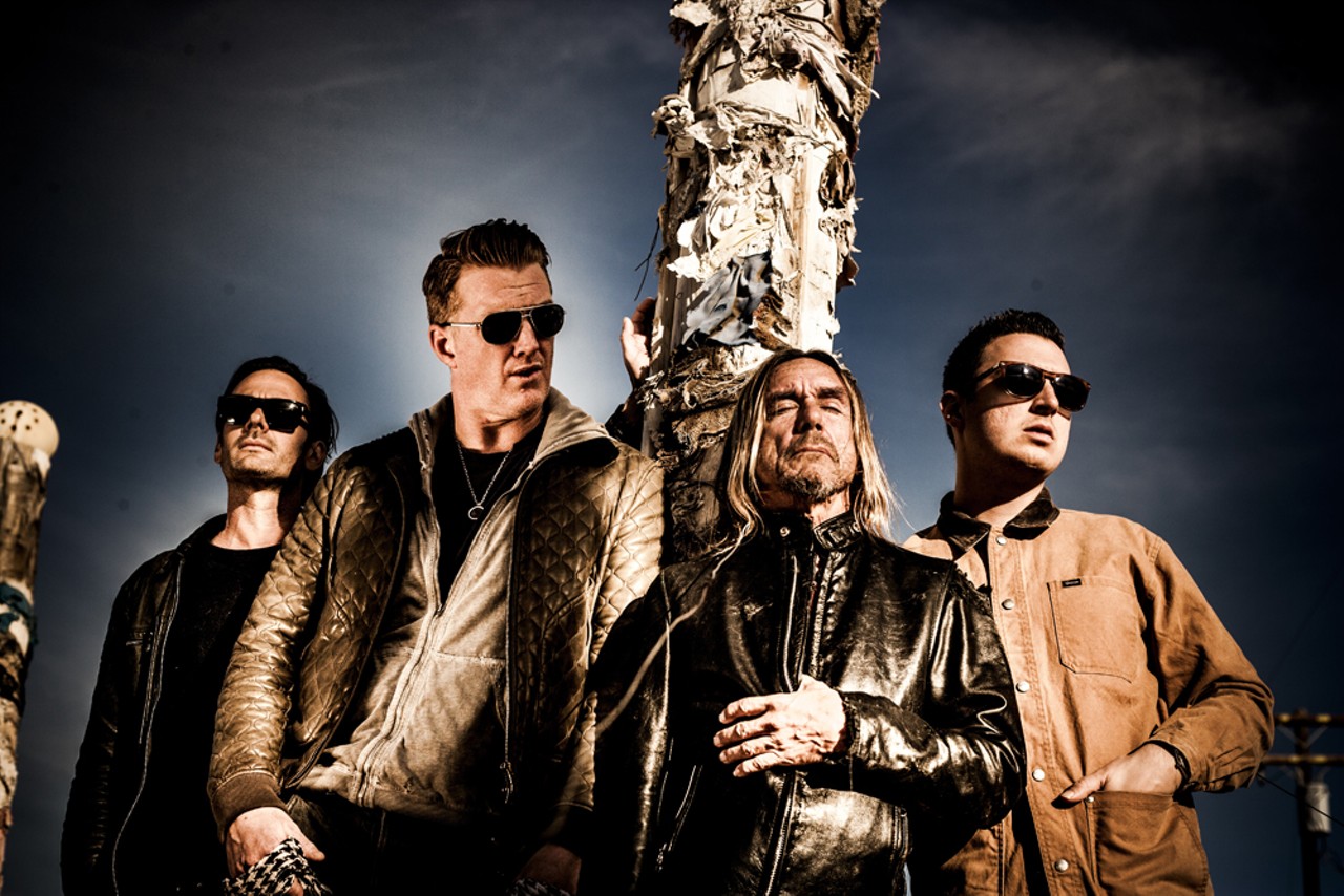 Thursday, 4/7 -
American Valhalla: The Art of Post Pop Depression
@ Museum of Contemporary Art Detroit -
Hometown legend Iggy Pop will be in attendance when this photo exhibit debuts in Detroit. Photographer Andreas Neumann photographed Pop and his band, which features Queens of the Stone Age&#146;s Josh Homme, in the Mojave Desert for the cover of their new LP Post Pop Depression. The exhibition features 20 photographs of Pop and his band. The exhibit falls on the same evening as Pop&#146;s concert at the Fox Theatre, his first Detroit solo show in years. Pop and his band will head to
MOCAD after the concert for an afterglow. All ticket proceeds will benefit Homme&#146;s charity, the Sweet Stuff, and MOCAD. 
Doors at 9:30 p.m.; 4454 Woodward Ave., Detroit; mocadetroit.org; tickets are $40.