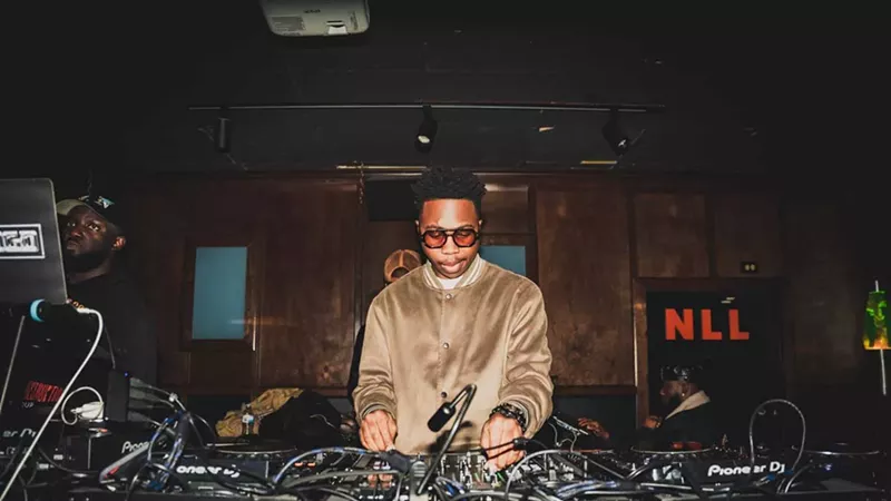 DJ YUNGD at New Dawn, Detroit’s African dance music series.
