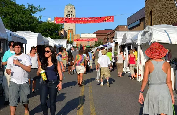 Ann Arbor Art Fair This massive art fair is technically three separate events: the Ann Arbor Street Art Fair, the Guild’s Ann Arbor Summer Art Fair, and the Ann Arbor State Street District Art Fair. From Thursday, July 17-Saturday, July 19; downtown Ann Arbor; theannarborartfair.com. No cover.