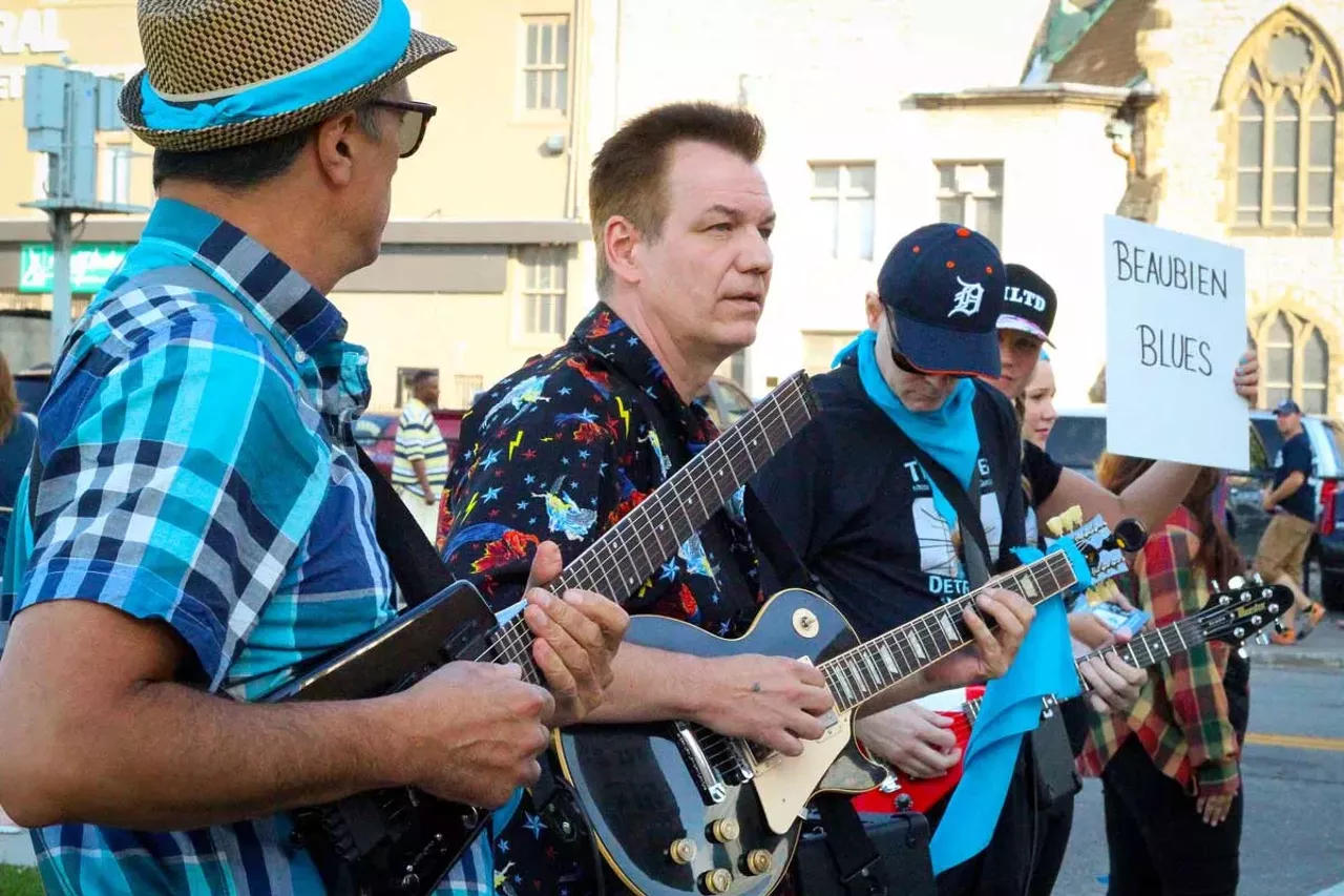 Tilted Axes In between appearances at the Concert of Colors, members of this guitar-based performance ensemble will perform for guests at the Showtime Detroit clothing store . Starts at 2 p.m. on Sunday, July 20; Showtime Detroit, 9704 Joseph Campau Ave., Hamtramck; facebook.com. No cover.