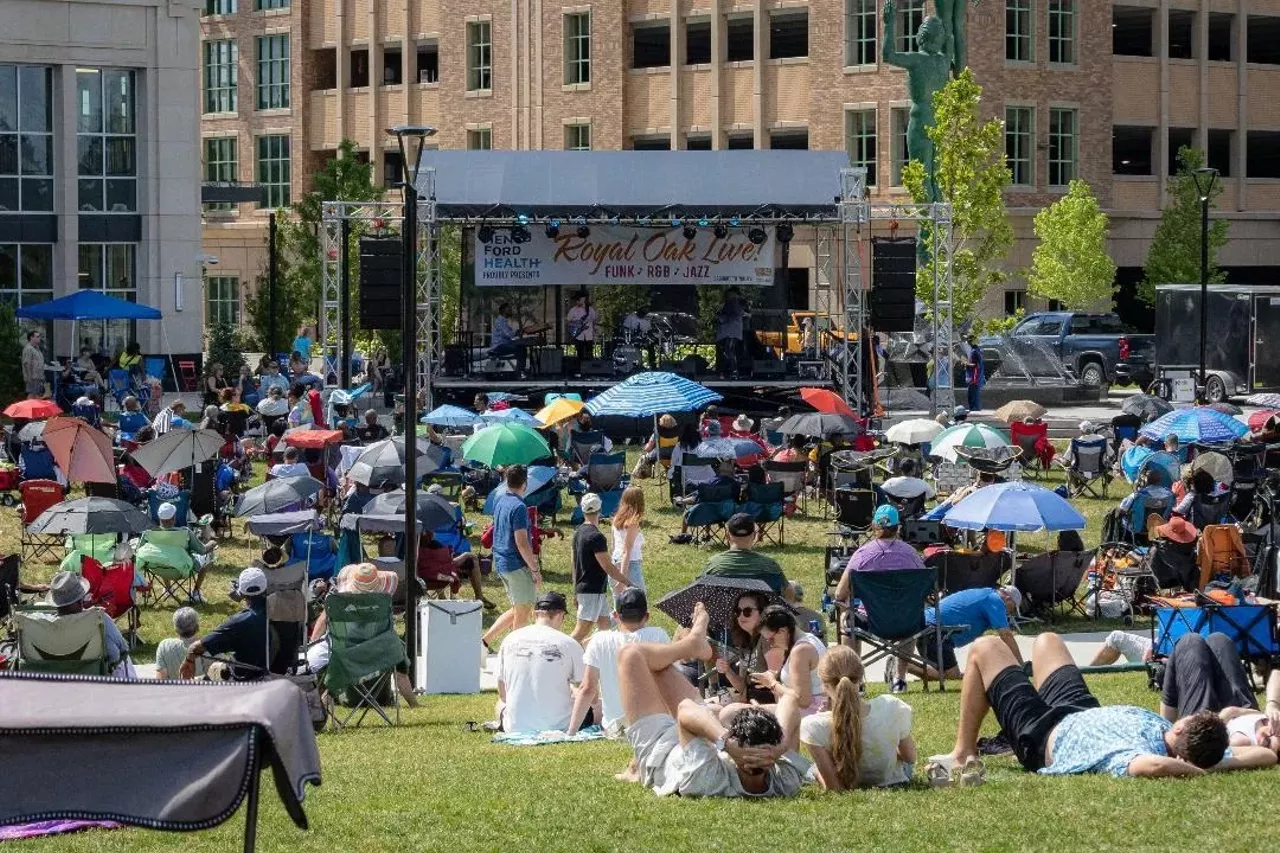 Royal Oak Live! Now in its third year, this family-friendly free music festival features jazz, funk, and R&B acts, including Ben Sharkey, Special EFX featuring Chieli Minucci, Lady Sunshine and the X Band, Alexander Zonjic, Kim Waters, and more. From 1:30 p.m.-8 p.m. on Saturday, June 21 and Sunday, June 22 at Centennial Commons, Royal Oak; royaloakchamber.com. No cover.