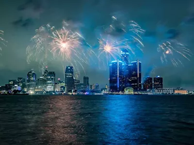 The big bang: the annual Ford Fireworks in Detroit.