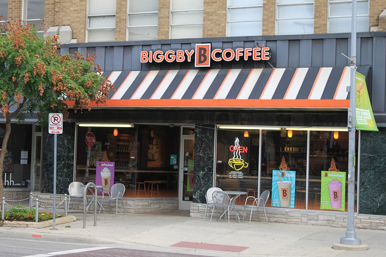 Biggby Coffee
Multiple locations, biggby.com
If you want a more chill alcohol-free way to celebrate Opening Day, head to Biggby for some Tigers-themed drinks. New beverages include The Game Day Latte, The Tiger Stripe Sweet Foam Cold Brew, The Tiger Cub Magic Milk, and The Triple Play Red Bull Mocktail. On April 5, all Tigers specialty drinks will be on sale for just $2.99.