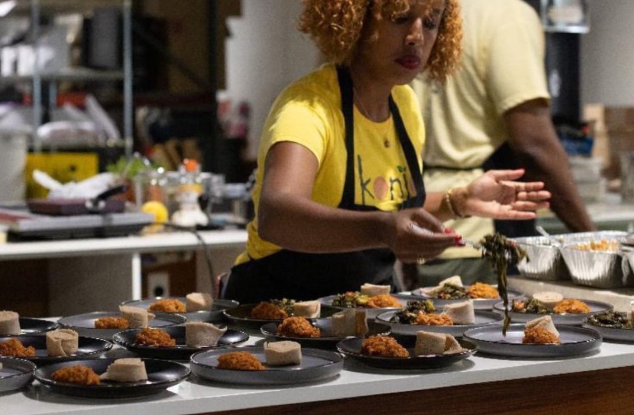 Konjo Me
instagram.com/konjo.me
Opened in 2020 by Chef Helina Melaku, this Ethiopian food and drink pop-up has continued to grow. Melaku’s mission is to share the flavors and traditions of her home country’s cuisine with Detroit, with hopes to open a brick-and-mortar in the city soon.