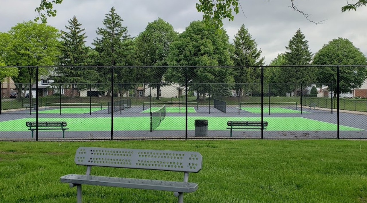 Hampton Park
4600 Franklin Park, Sterling Heights; sterlingheights.gov; 586-446-3489
Several outdoor pickleball courts are available when the weather is warm at this park.