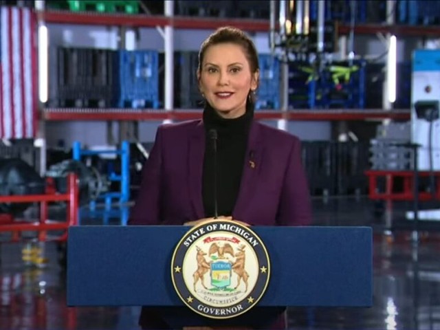 Gov. Gretchen Whitmer delivers her fourth State of the State speech, Jan. 26, 2022.