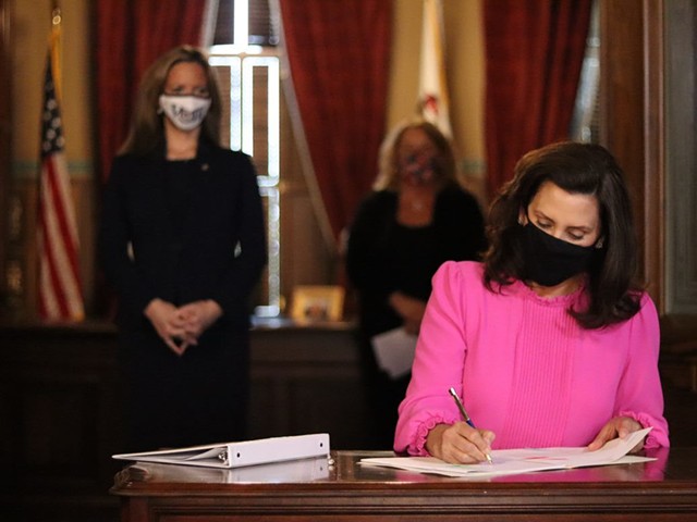 Gov. Gretchen Whitmer signs bill to give clerks more time to process absentee ballots.