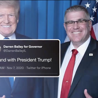An ad for Illinois Republican candidate Darren Bailey, paid for by Democrats, was designed to promote him.