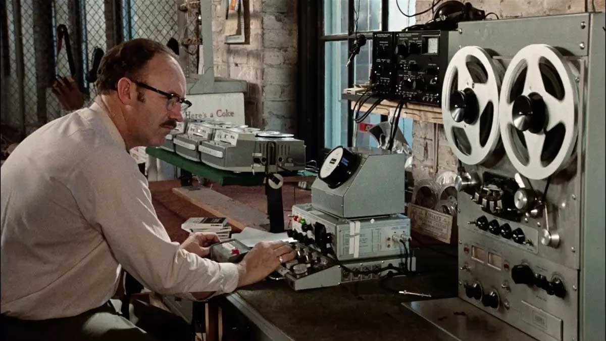 The Conversation (1974) features the career-best work of Gene Hackman.