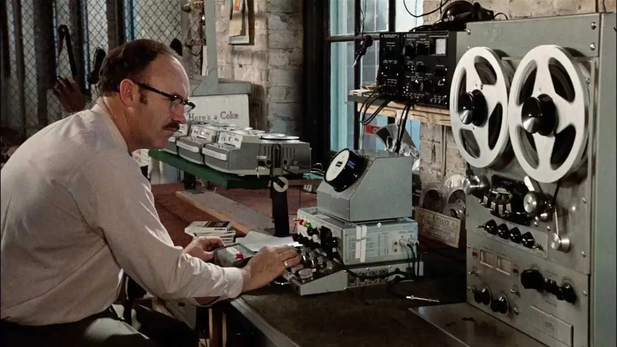 Image: The Conversation (1974) features the career-best work of Gene Hackman.
