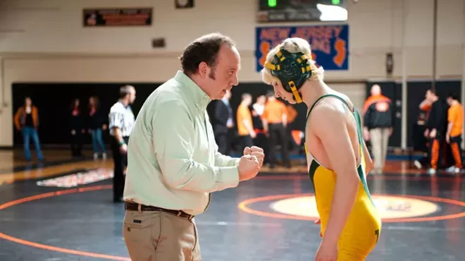 Family of misfits: Giamatti (left) and Shaffer in Win Win.