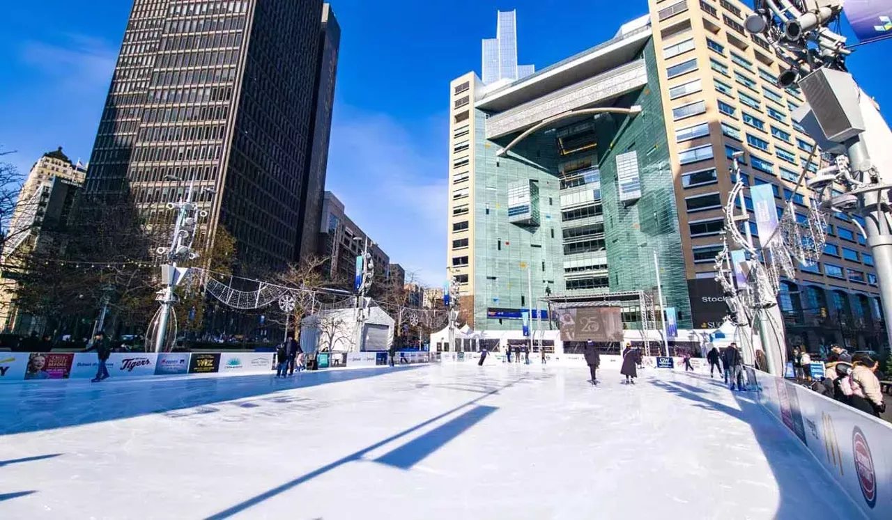 Through Sunday, March 2 The Rink at Campus Martius The heart of downtown Detroit transforms into a winter wonderland with a picture-perfect ice rink, open seven days a week. New this year is Chalet 313, a two-story heated lounge designed by Gardner White with cozy seating, a bar, and 360-degree views of Campus Martius Park. The rink is open from 11 a.m.-9 p.m. on Monday, Wednesday, and Thursday; 11 a.m.-6 p.m. on Tuesday; 11 a.m.-11 p.m. on Friday and Saturday; and noon-8 p.m. on Sunday. Campus Martius Park; 800 Woodward Ave., Detroit. More information is available at downtowndetroit.org. Tickets are $12 with discounts for children, seniors, active military, and first responders, with skate rentals $6. Admission grants two hours of skate time.