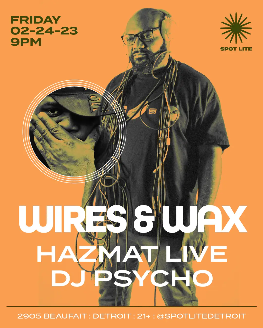 Image: WIRES & WAX FEAT: Hazmat Live & DJ Psycho