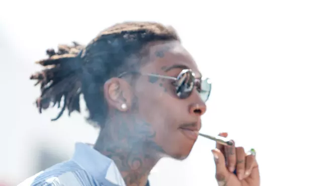 Rapper Wiz Khalifa.