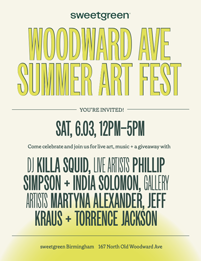 Woodward Ave Summer Art Fest