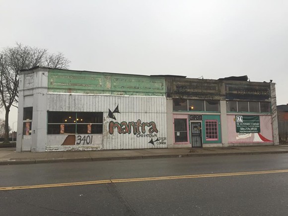 Work continues on former Showcase Collectibles building in Detroit's Chinatown