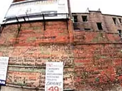 Image: Writing on the wall