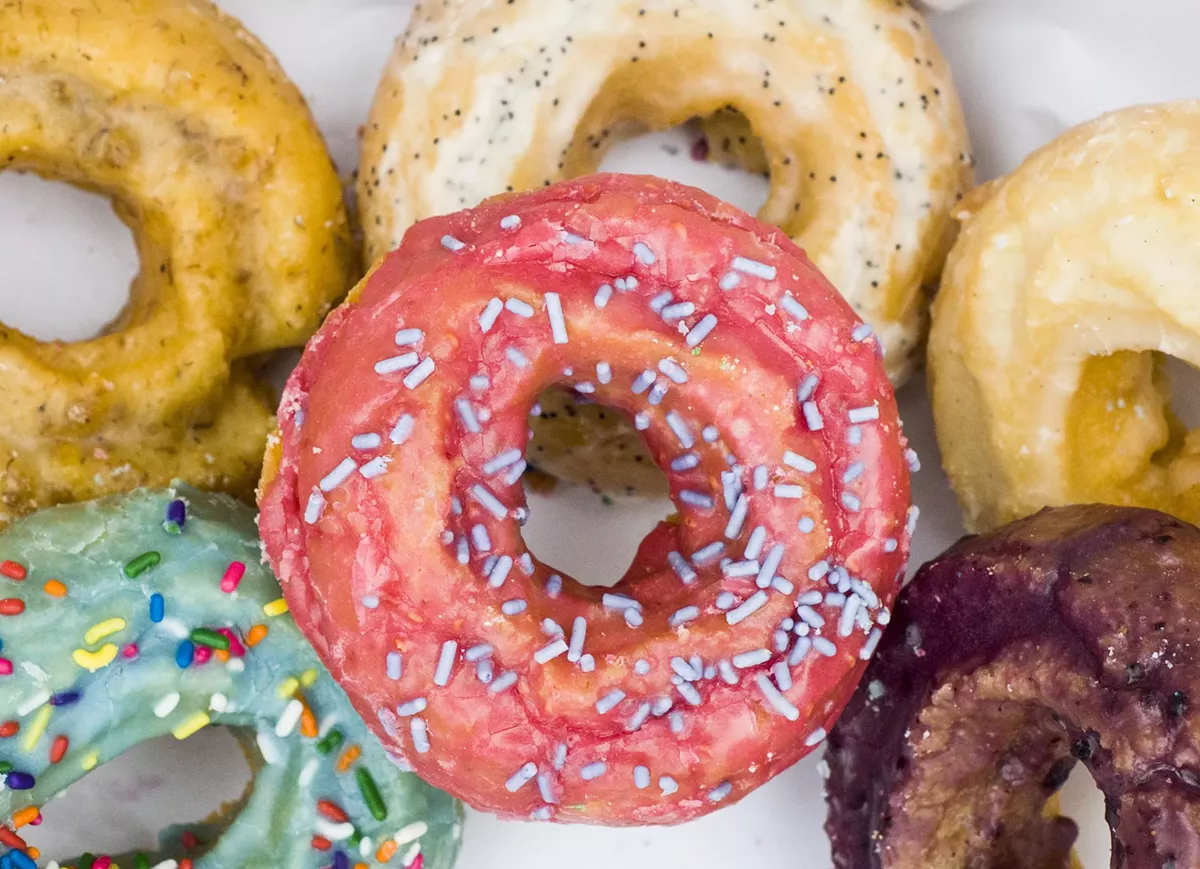 Image: Yellow Light owner Nico Dimitrijevic and his team make up to 1,500 cake doughnuts from scratch on a weekend day.