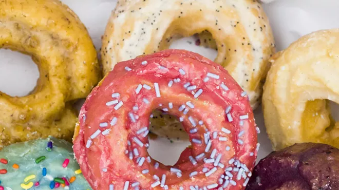 Yellow Light owner Nico Dimitrijevic and his team make up to 1,500 cake doughnuts from scratch on a weekend day.