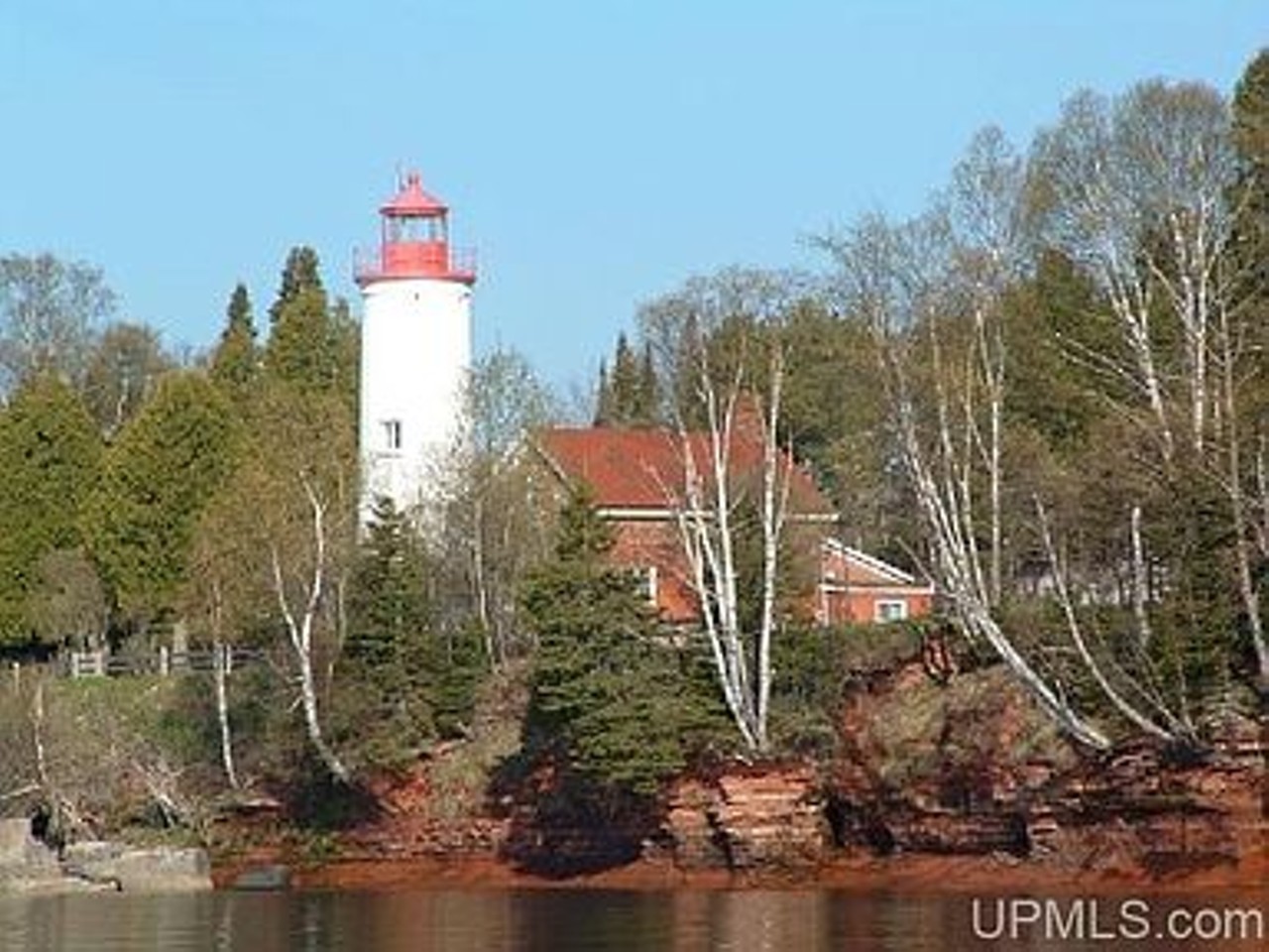 You can actually purchase a renovated 19th-century lighthouse on Lake Superior