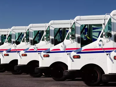 Image: You have mail? Packages stack up ‘wall to wall’ at metro Detroit USPS center