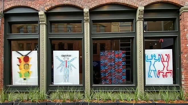 Young Detroit artists turned former Greektown PizzaPapalis into a fashion pop-up and gallery (5)