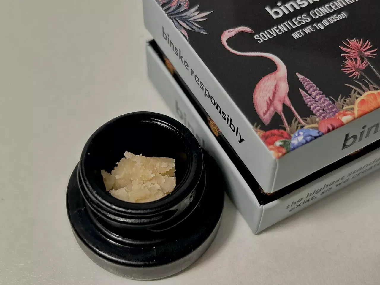 binske, a Colorado-based brand that first arrived in Michigan in March, also offers high-quality live rosin. This summer, I will be breaking out their Lemonberry Parfait, a potent, balanced, and almost psychedelic strain. The aroma is a complex mix of raspberry frosting and sugared lemons with an earthy, herbal undertone. It’s a great choice for doing something creative or immersing yourself in music or an outdoor movie.An increasing number of cannabis businesses are producing live rosin. For some summer sun, I also recommend Mandarin Zkittlez by Information Entropy, Space Guavaz by Eastside Alchemy and Tip Top Crop, Sour Tangie Persy Sauce by 710 Labs, Pierene by MiLoud, and Awesomesauce by Peachy Hash &amp; Co.