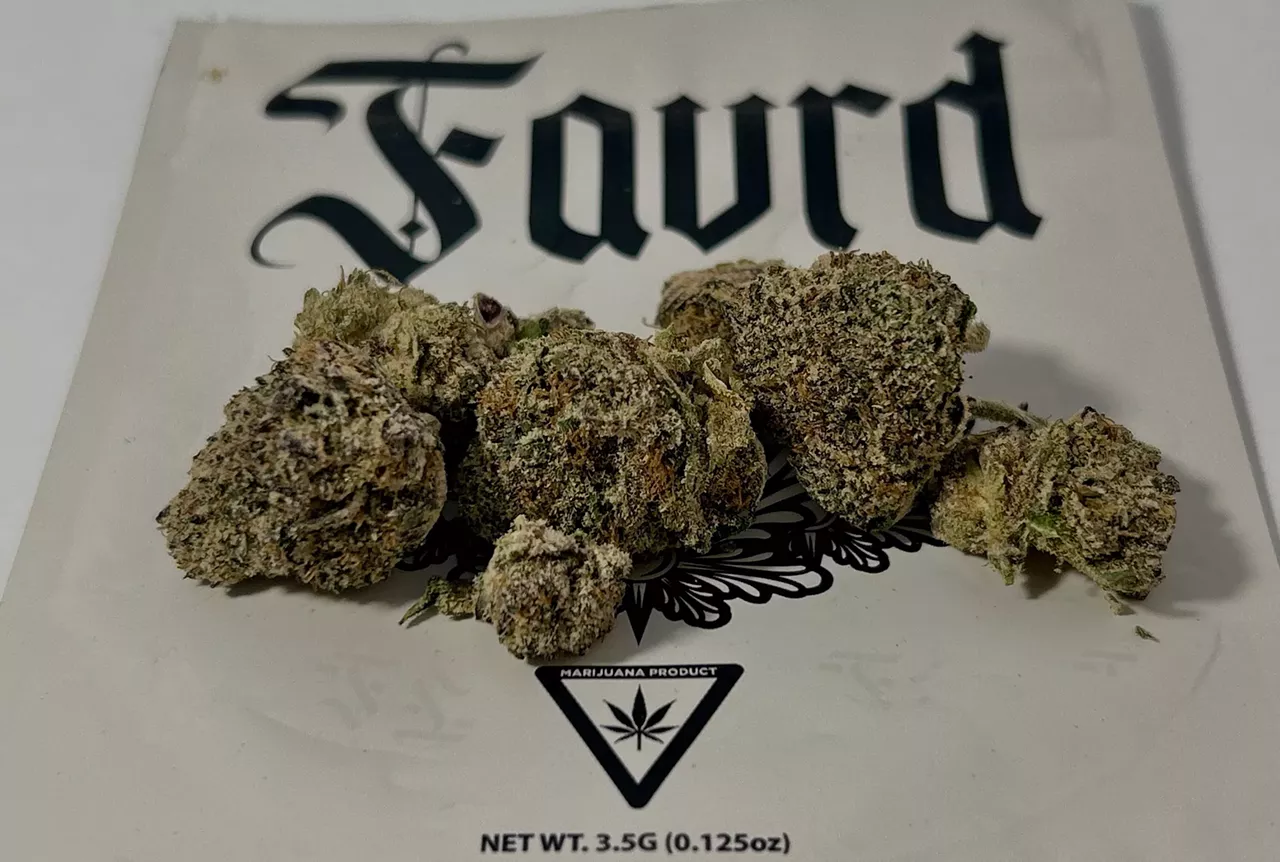 For slow, sunny days with no plans: Forgive the name, but Suga Tits by Favrd is one of my go-tos when time doesn’t matter. A cross of Halle Berry and Obama Runtz, this strain is soothing and cozy, making it an ideal choice for relaxing. It’s also delicious, with strong notes of berries and vanilla. A solid choice for lounging outside, catching up with a friend, or putting on a record and letting the afternoon drift by.